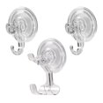 thumbnail image 3 of Clear Vacuum Suction Hooks Washable Vacuum Suction Hooks For Bathroom Kitchen Living Room, 3 of 4