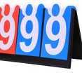 thumbnail image 3 of Tabletop Scoreboard Flipper Four Scoreboards Table Tennis Shovel Portable Multi Sports Score Scoreboard, 3 of 9