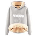 thumbnail image 1 of Birdeem Sweat à Capuche d'Hiver Chaud en Peluche pour Femmes Manches Longues, 1 of 1