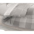 thumbnail image 2 of Safdie & Co. Édredon Ens 2PC Gris Carreau, 2 of 2