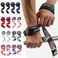 thumbnail image 2 of 1 Paire de Courroies de Musculation Ceinture Gym Soutien du Poignet Levage Entraînement de Poids J4M1, 2 of 9