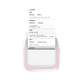 thumbnail image 2 of Mini Portable Thermal Printer 200dpi 57mm Printing Stickers Wireless Bluetooth Inkless Blue Pink Pocket Notes To Do List Printer, 2 of 7