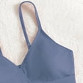 thumbnail image 5 of MIASHUI Girls Swimsuit Bikini Set Bathing Suits Two Piece Solid Color Swimwear Bathing Suit,Blue,12-14 Years, 5 of 5