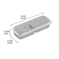 thumbnail image 3 of Refrigerator Storage Containers, Food Prep Organizer Boxes, Airtight Compartment Trays, Meal Prepping, Freezer to Microwave, Stackable Space Savers, 3 of 7