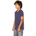 thumbnail image 3 of Bella Canvas Jersey Short-Sleeve Tee 3001Y, M, Navy, 3 of 3