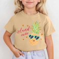 thumbnail image 2 of HNMKIU T-Shirt à Manches Courtes Imprimé Mignon pour Filles - Adorable Haut à Col Rond pour Usage Quotidien et Activités, 2 of 4
