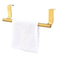thumbnail image 4 of No-Drill Stainless Steel Towel Bar Magnetic Cabinet Door Back Hanger for Kitchen Rag, Adjustable Length Bathroom Organizer, Rustproof Rail, 4 of 8