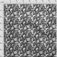 thumbnail image 4 of oneOone Coton Cambric Noir Tissu Jacobée Robe Florale Tissu Tissu Imprimé par la Cour 56 Pouces de Large, 4 of 4
