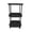 Black, variant on Fwttom Small Plastic Furn Iture, Mini Table Easy Small Apartment Bedside Table Small Table