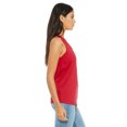 thumbnail image 3 of Bella Canvas 6008 Women`s Jersey Racerback Tank, S, Red, 3 of 3