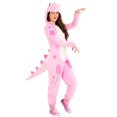 thumbnail image 1 of Combinaison une-Pièce Dinosaure Rose pour Femme, 1 of 3