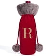 thumbnail image 1 of Dining Room Table Set Decorative Wine Bottle Cover with Beam Letter Ball Design for Holiday Ambiance 10 in, 1 of 1
