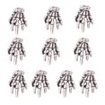 thumbnail image 1 of 10Pcs Nail Art Decals Alloy Skeleton Hand Drills Manicure DIY Decoration, 1 of 6