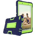 thumbnail image 1 of Mignova for Lenovo Tab E8/TB8304F 8.0 Inch Tablet Case,Heavy Duty Shockproof Hybrid Rugged Hard Armor Full Body Protective Case with Built-in Stand for Lenovo Tab E8/TB8304F 8.0 Inch(Navy/Green), 1 of 7