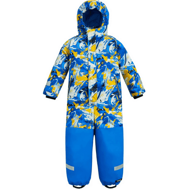 Kuleyang Kids Snowsuit One Piece Ski Suit for Boys Girls 3-9 Years, Toddler Waterproof Winter Snow Suits Overalls