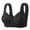 Black, variant on Everyday Comfort Seamless Bra for Casual Home and Leisure Wear Breathable Non-Wired Supportive Vest for All-Season Use Casual Solid Color T-Shirt Jeans Pairing