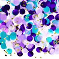 thumbnail image 1 of Langgg Mélange de Couleurs Mariage avec des Bouts de Papier Ronds Dispersés, 1 of 9
