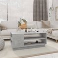 thumbnail image 1 of vidaXL Coffee Table Concrete Grey 102x55x43 cm Engineered Wood, 1 of 4