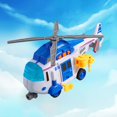 thumbnail image 1 of Helicopter Toys Lighting And Sound Effects Puzzle In-ertia Airplane Toys, 1 of 6