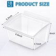 thumbnail image 1 of Slat Wall Bin Slatwall Storage Bin Plastic Container Sundries Organizer Plastic Storage Box For Garage And Workshop Slat Wall Tools Organizer, 1 of 8