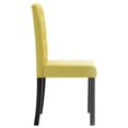 thumbnail image 3 of vidaXL Dining Chairs 6 pcs Green Fabric, 3 of 5