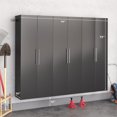thumbnail image 2 of Prepac HangUps 90" Storage Cabinet Set D - 3 pc - Black, 2 of 6