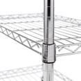 thumbnail image 3 of Seville Classics Stainless-Steel Kitchen Cart, 30" x 20" x 36", 3 of 5