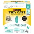 thumbnail image 1 of Purina Tidy Cats Light Weight Free & Clean Unscented Multi-Cat, Litter, 8.5 kg, 1 of 9