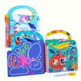 thumbnail image 2 of Toddler Water Coloring Book  Reusable  Portable Drawing Early Education Toy  for Kid Age 2-5  Ocean, 2 of 13