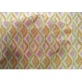 thumbnail image 4 of oneOone Cotton Silk Fabric Diamond Geometric Printed Fabric 1 Yard 42 Inch Wide, 4 of 4
