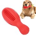 thumbnail image 1 of Puppy Teeth Cleaning Toy, Dog Food Dispensing Toy Boredom Relief Interactive Rubber Bowling Shape  For Yard, 1 of 8
