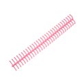 thumbnail image 2 of Spiral Binding Coil, 30 Holes 130 Sheets Capacity Sheet Binding Comb 16mm Inner Diameter  For Paper Pink, 2 of 8