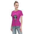thumbnail image 4 of Women's Basic Short Sleeve T-Shirt One Piece Big Bear, 4 of 6
