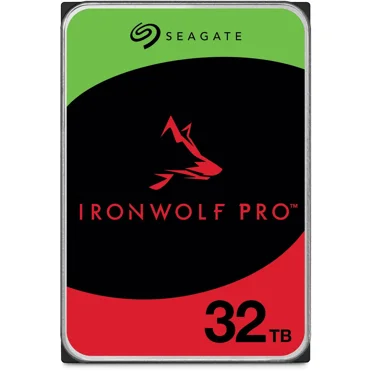 Seagate IronWolf Pro ST32000NT000 32TB 7200 RPM 512MB Cache SATA 6.0Gb/s 3.5" Internal Hard Drive
