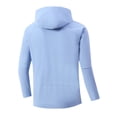 thumbnail image 4 of Pisexur Windbreaker Jacket Men's Mode Décontractée Couleur Unie Poches Fermeture Éclair Jacket Manches Longues à Capuche Décontracté Extérieur Coat Randonnée Jacket Men Rain Coat Grande Taille Jackets for Men, 4 of 4