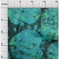 thumbnail image 2 of oneOone Georgette Viscose Dusty Teal Green Fabric Abstract Leaf Texture Sewing Craft Projects Fabric Prints By Yard 42 Inch Wide, 2 of 4