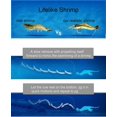 thumbnail image 4 of Saltwater Shrimp Fishing Lures Set, Luminous Soft Plastic Swimbait Shrimp Rig Tackle for Bass, Trout, Flounder, Redfish, 4 of 7