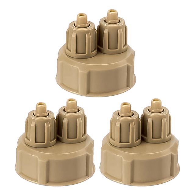 Miangastore 3 Pcs Générateurs de CO2 Professionnels Diffuseurs de CO2 Multifonctions Capuchons de CO2 Résistants à l'Usure