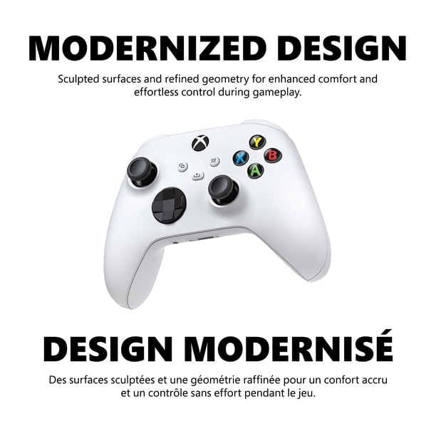 Xbox Wireless Controller – Robot White for Xbox Series X|S, Xbox