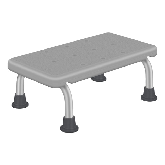 Bathtub Seat with Rubber Tips Bathroom Stool for Kithchen Living Room Adults gray