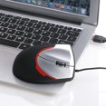 thumbnail image 4 of CACAGOO Vertical Wired Mouse Ergonomic Optical 3 Key Gaming Office Mouse for PC /Laptop Black, 4 of 7