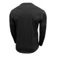 thumbnail image 4 of RXIRUCGD Blouse à Manches Longues Col Rond pour Hommes, Noir, Taille : S, 4 of 5