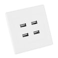 thumbnail image 2 of Goick Usb Wall Mounted Socket-Usb Port DC 5V Home Office Wall-Mounted Power Socket Charger Socket (110~250V), 2 of 8