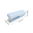 thumbnail image 3 of Portable Folding Stapler - Labor Saving Handheld Stapler, Office Exam Paper & Document Binding, Light Blue, JKODE, 3 of 6