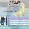 thumbnail image 3 of Pull pour Femmes Imprimé Col Rond Sweat-Shirt Ajusté Pull Mode Manches Longues Chemises d'Entraînement Blouse Ample, 3 of 4