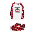 thumbnail image 2 of Pyjamas de Noël Assortis pour la Famille Ensembles Assortis Noël Hommes Papa Blouse Imprimée Hauts à Col Rond+pantalons Ensemble de Pyjamas Assortis pour la Famille Pyjamas pour Hommes en Liquidation, 2 of 5