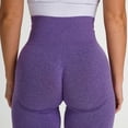 thumbnail image 3 of Kcodviy Yoga Pantalon de Sport Coloré Rehausse-Fesses Pantalon de Robe de Yoga pour Femmes Pantalon D\'entraînement Physique pour Femmes Taille Haute Course Taille Haute Pantalon de Yoga Pantalon de Yoga, 3 of 4