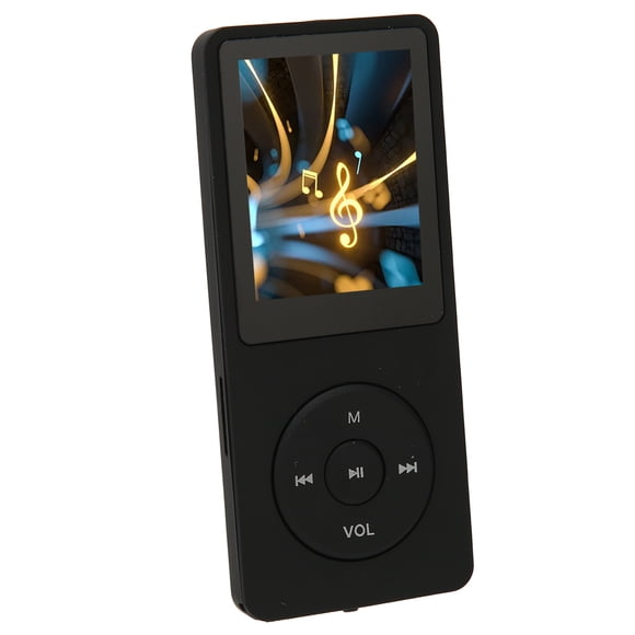 Lecteur MP3 MP4 de 1,8 Po, Mémoire Intégrée de 8 Go avec Stockage Extensible de 64 Go, Lecteur de Musique avec Radio FM, Enregistreur Vocal pour la Course, le Gym