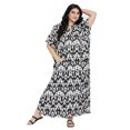 thumbnail image 2 of Oussum Robe Caftans pour Femme Grande Taille Imprimée Longue Maxi à Boutons Robes Caftan, 2 of 7