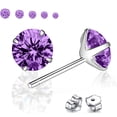 thumbnail image 1 of TIMIFIS Boucles d'Oreilles Classiques en Argent Sterling, Clous d'Oreilles Hypoallergéniques - Été, 1 of 5